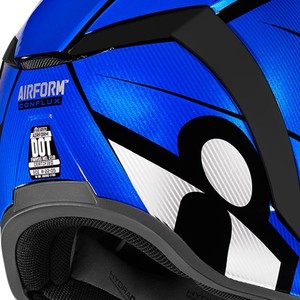 ICON HELMET AFRM CONFLUX BLU MD